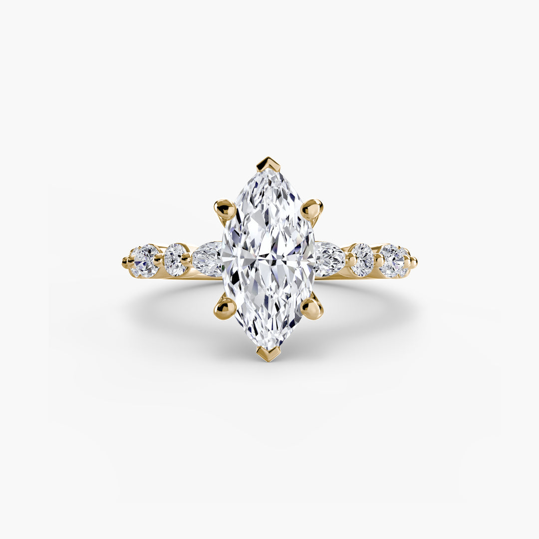 Solitaire with Eternity Pavé 2