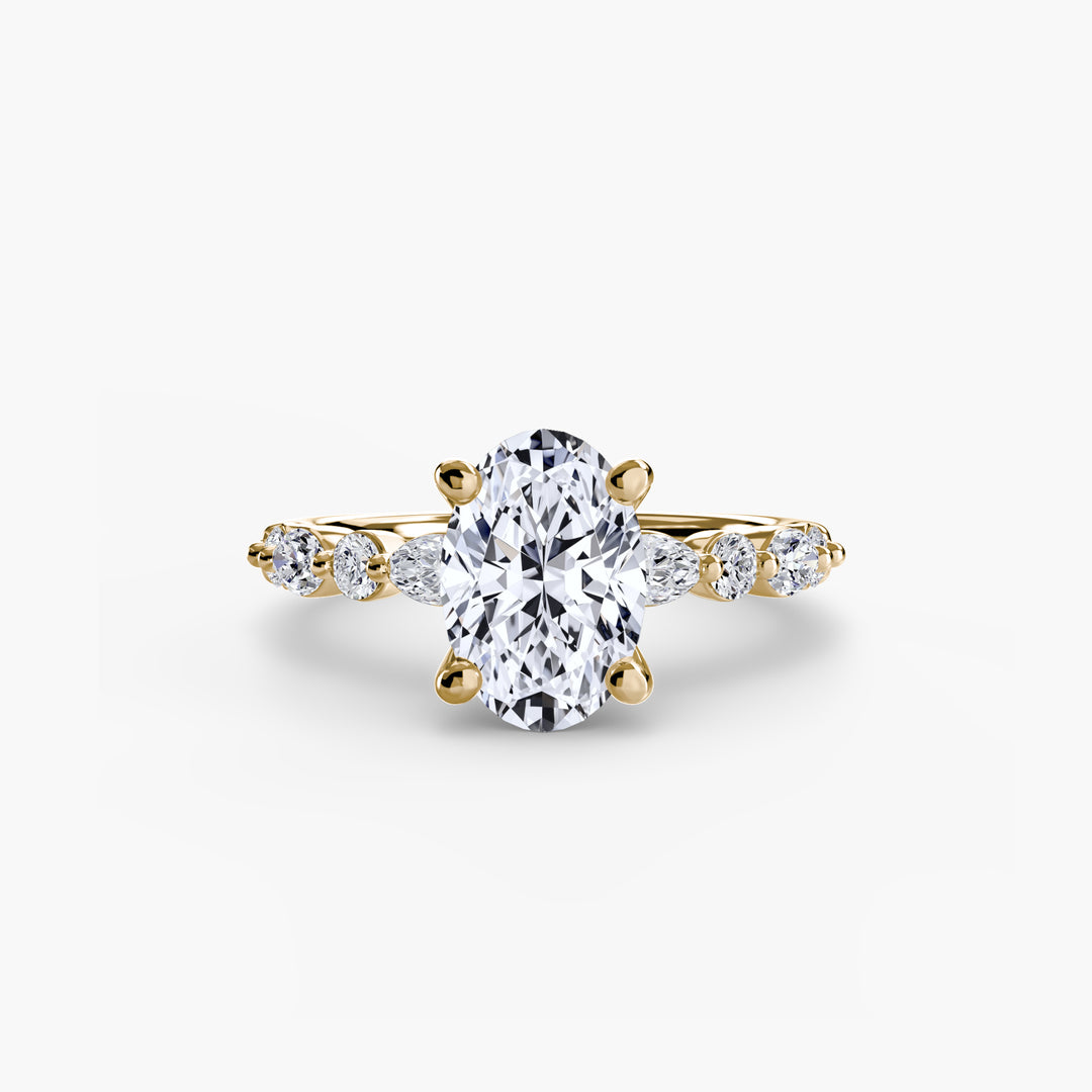 Solitaire with Eternity Pavé 2